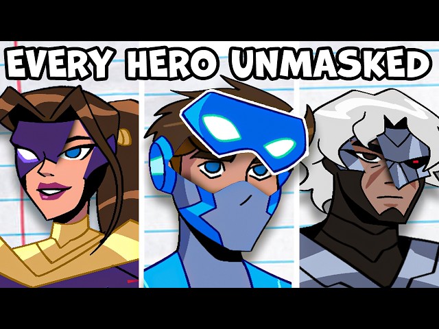 What My Original Superheroes Actually Look Like!