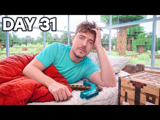 $10,000 Every Day You Survive In Minecraft
