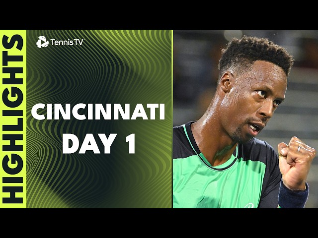 Monfils Faces Hijikata; Draper, Shapovalov & Navone Feature | Cincinnati 2026 Day 1 Highlights