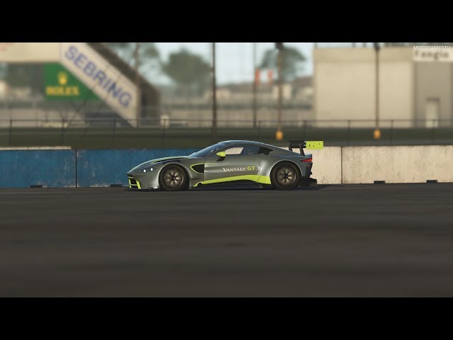 rFactor 2 - 2019 Aston Martin Vantage GT3 Gameplay [4K 60FPS]