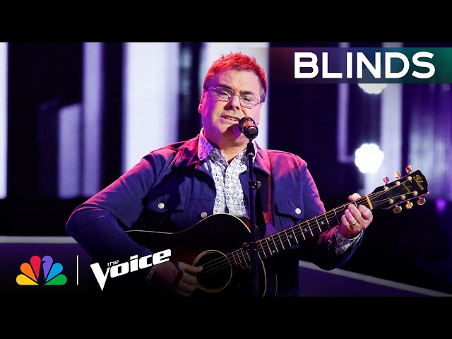 Kyle Davis Proves It’s Never Too Late for a Four-Chair Turn! | The Voice Blind Auditions | NBC