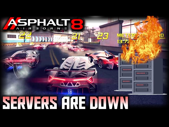 We Had Server Issues. Now We Have NO SERVERS (Asphalt 8)