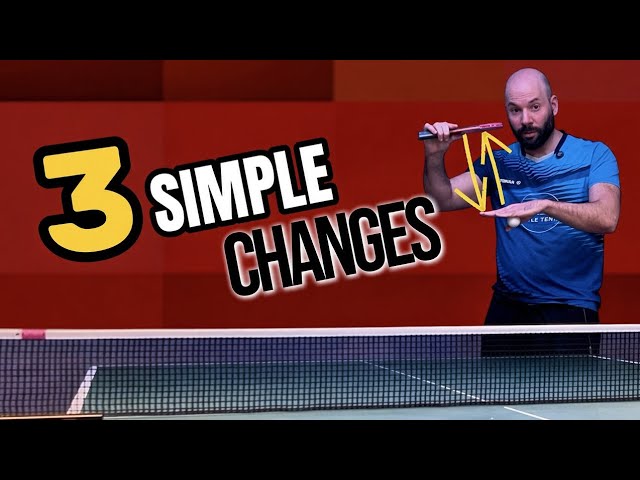 Simple Serving Changes | Improve Your Table Tennis Serve
