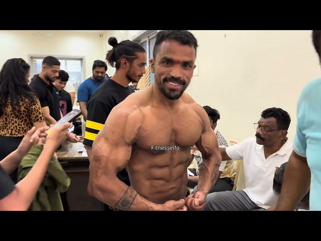 Maharashtra Shree 2026 backstage weight all bodybuilder top 5 select bodybuilding competition