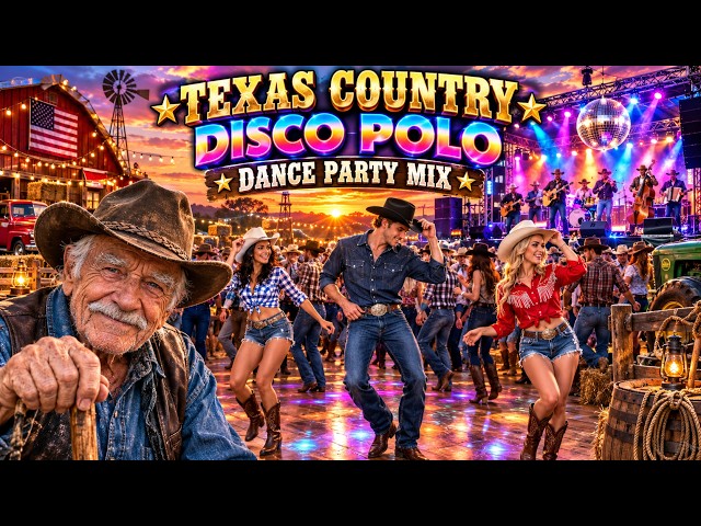 Jambalaya - Never Too Old To Dance (Original Music) | Texas Country Disco Polo Mix | Clasic Country🤠