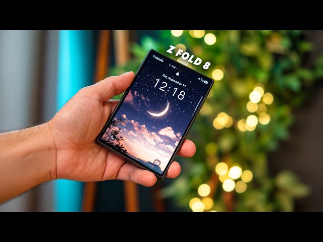 Life-long Apple fanboy tries the Galaxy Z Fold 8...