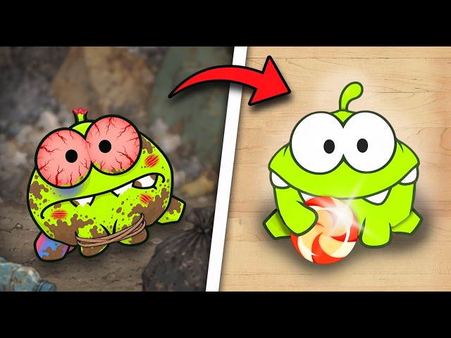 Om Nom Logo Restoration 🍬