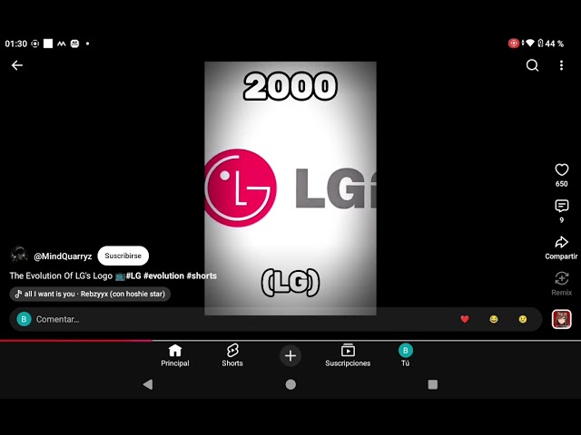 LG Logo Evolution