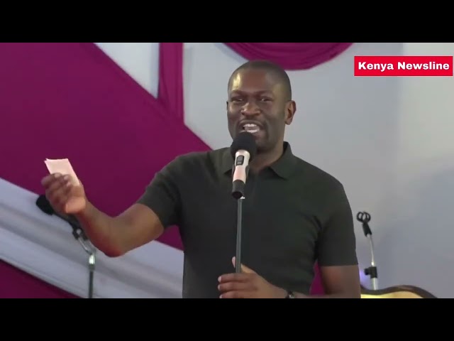 I AM SIFUNA! Sifuna’s ELECTRIC SPEECH SHOCKS THE ENTIRE NATION In front of Uhuru after Ruto attacks