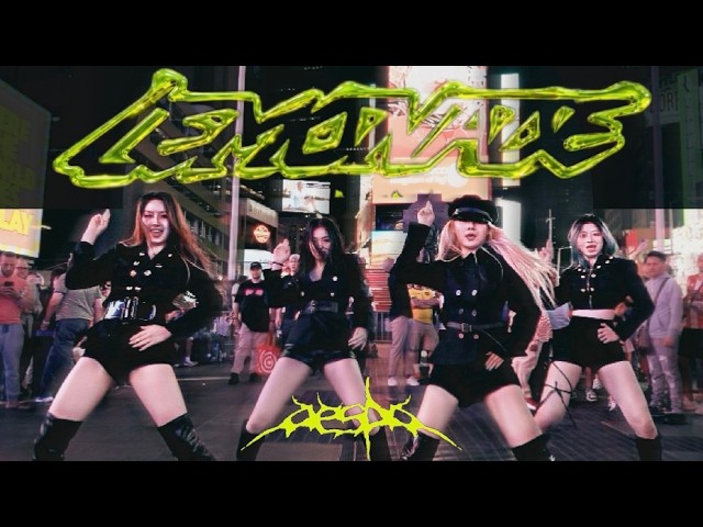[KPOP IN PUBLIC | TIMES SQUARE | ONE TAKE]  AESPA (에스파) ‘Lemonade’ Dance Cover