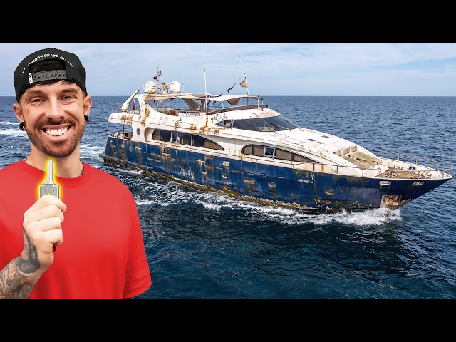 I BOUGHT A NON RUNNING £1.7M LUXURY YACHT