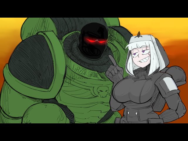 Warhammer 40k: Messing With A Salamander| LazerGroove comic dub