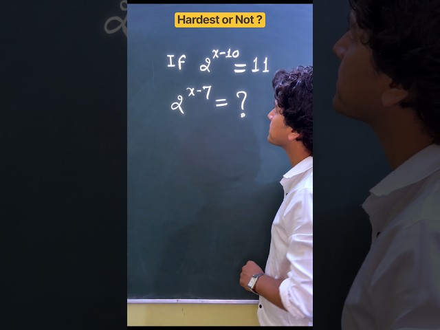 Can you find the value of x in 3 seconds? #maths #sat #algebra #usa #mathspuzzle