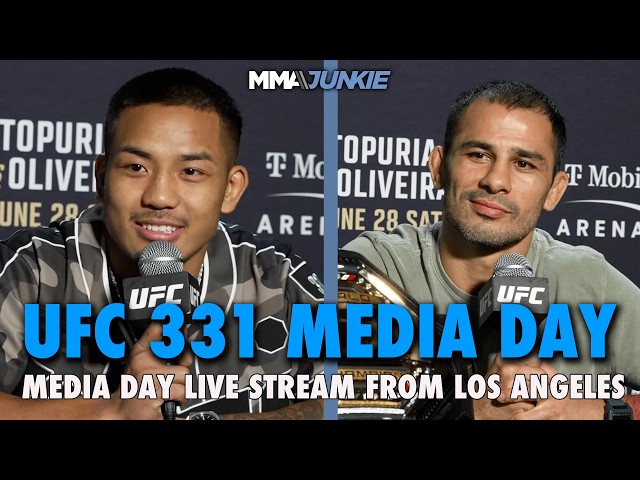 UFC 331: Van vs. Pantoja 2 media day