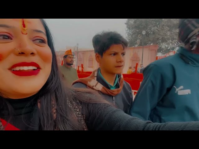 Ayodhya Ram Mandir Darshan Ho Gaya 🚩🛕|| 🔴A to Z tour guide || 2km Lambi line Darshan Ke liye🙏🏻