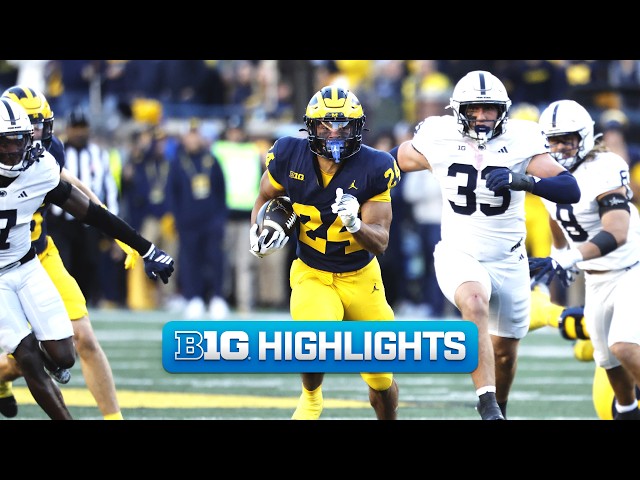 Penn State at Michigan | Highlights | Big Ten Football | 10/17/2026