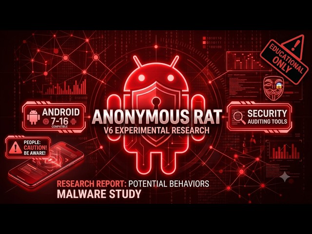 Anonymous RAT V6 Advance Full Setup & Features (Ethical Hacking 2026) 🚀#cybersecurity