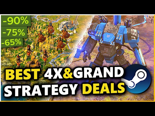 4X and Grand Strategy games which got cheaper during this Autumn Steam sale of 2026!