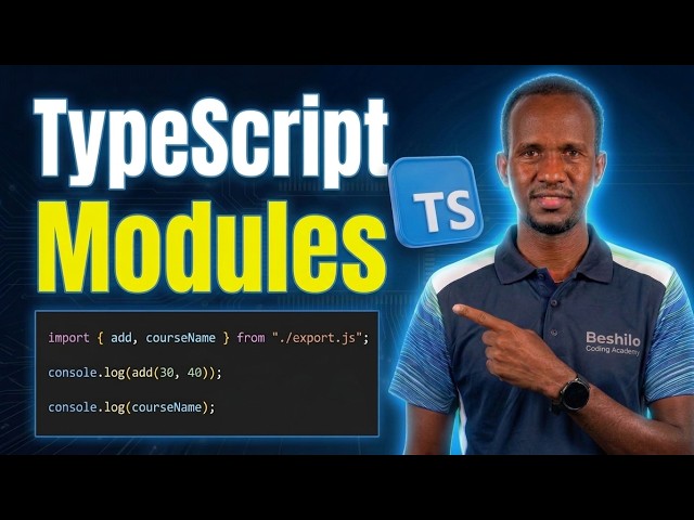 TypeScript Modules Tutorial for Beginners (Full Guide)