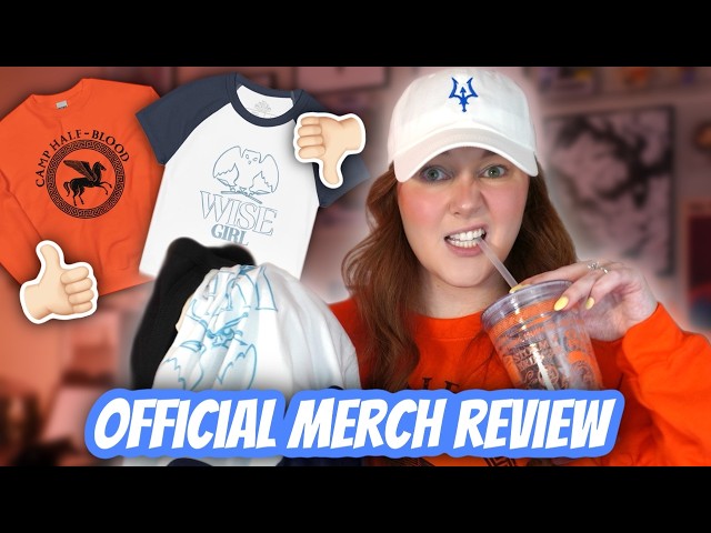 Official Percy Jackson Merch *UNBOXING + REVIEW*