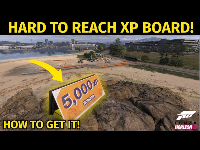 Forza Horizon 6 – Hard to Reach XP Board Guide (Tokyo City Rocks)