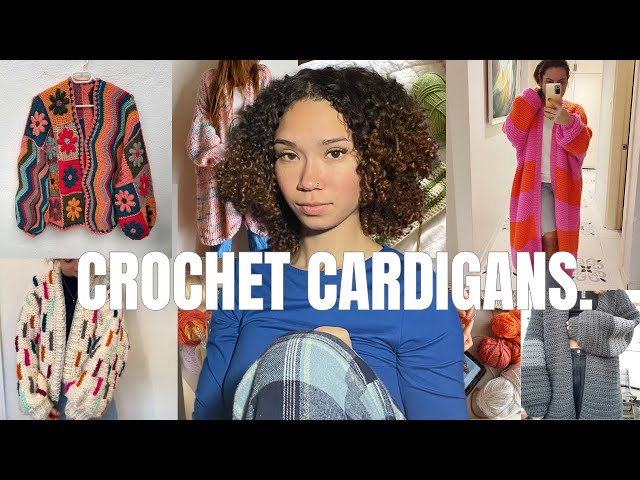how you'll crochet any cardigan you want (without a pattern)