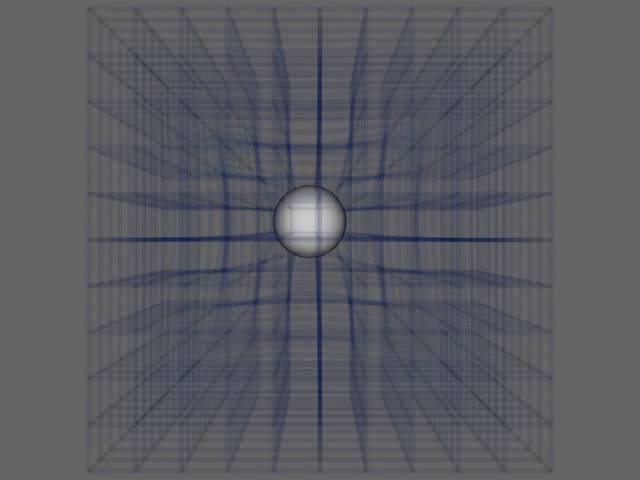 Space - Warped by Gravity - 3D Animation