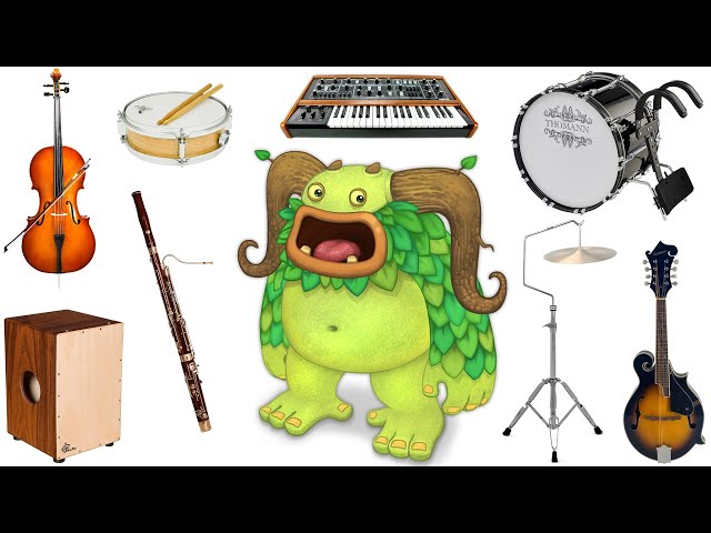 Plant Island - All Voice Actors and Monster Instruments 4K