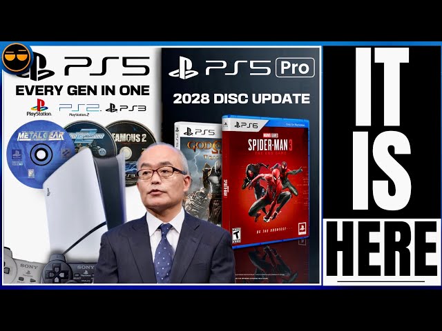 PLAYSTATION 5 - NEW PS5 DISC SUPPORT UPDATE FROM SONY / PS1 - PS3 disc support on PS5 IS HERE & PSP…