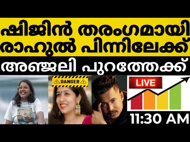 🔴LIVE: Voting Result  അഞ്ജലി പുറത്തേക്ക്|Asianet Hotstar BiggBoss Malayalam Season 8 Vote Result