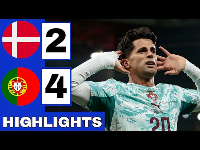 Denmark vs Portugal 2-4 Highlights (UEFA Nations League) Portugal Denmark