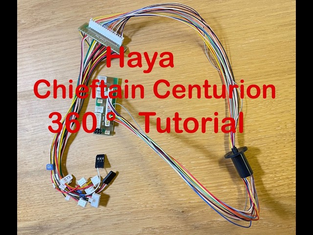 Haya 1/16 Chieftain 360° Turret Rotation Installation Tutorial