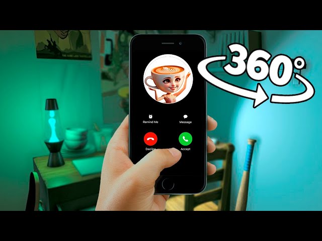 360° Ballerina Cappuccina -  Call for you in 360°VR video 4K