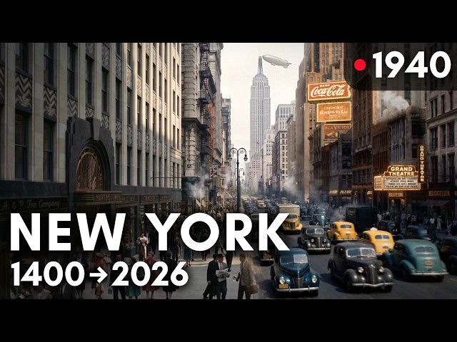 Evolution of New York | Fixed-Camera Timelapse: Midtown Manhattan