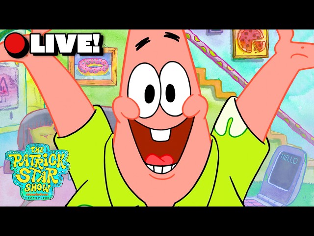 🔴 LIVE: The Patrick Star Show’s Funniest Moments Marathon ⭐️ | Patrick Star