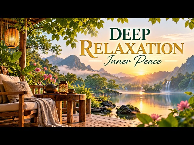 Meditation Music for Deep Relaxation & Inner Peace | Peaceful Guitar, Piano & Flute