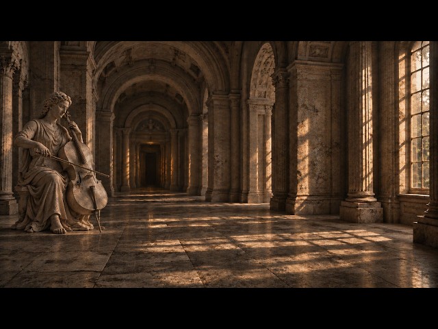 Cello in an Ancient Stone Hall | Classical Music for Deep Thinking