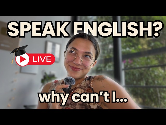LIVE MASTERCLASS: Why You Understand English… But Still Can’t Speak It