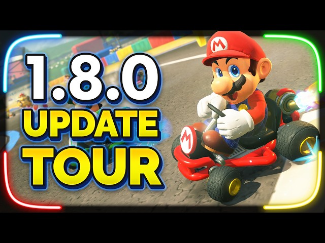 1.8.0 Mario Kart World Update! 10 SNES Tracks + 2 NEW Knockout Tours!