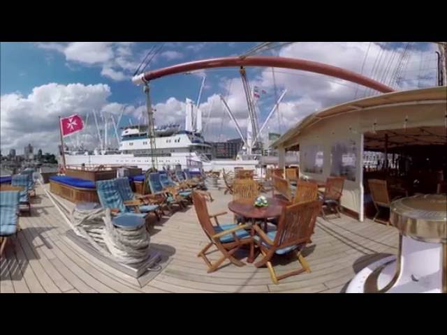 360° Video der Sea Cloud II