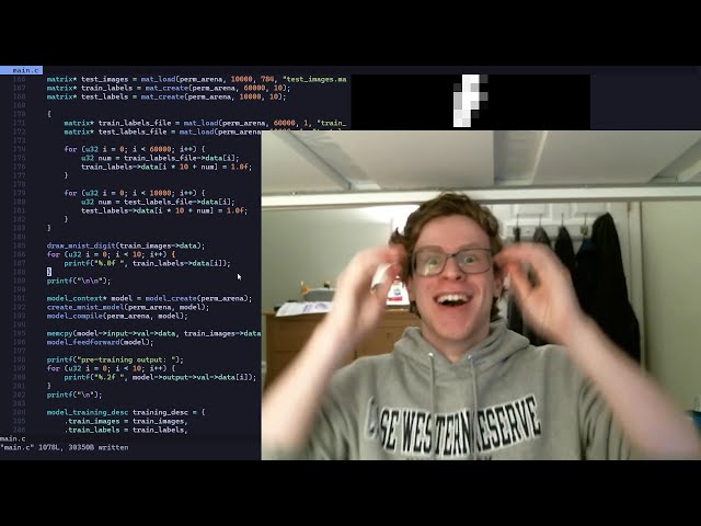 coding a machine learning library in c from scratch