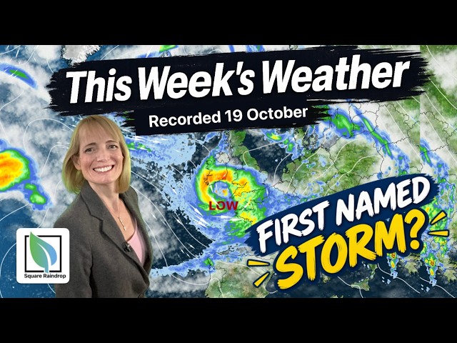 The First Named Storm of the Season? - Latest Weather - 19 Oct