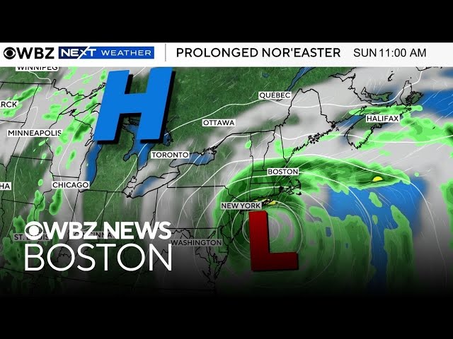 Will a nor'easter hit Boston? Meteorologists talk weather forecast for prolonged storm.