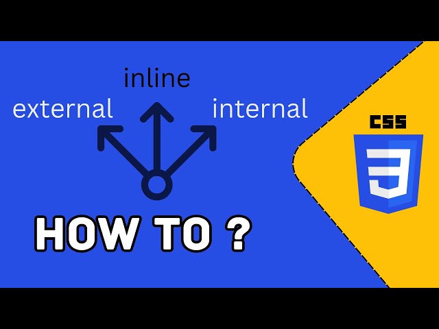 how to | CSS