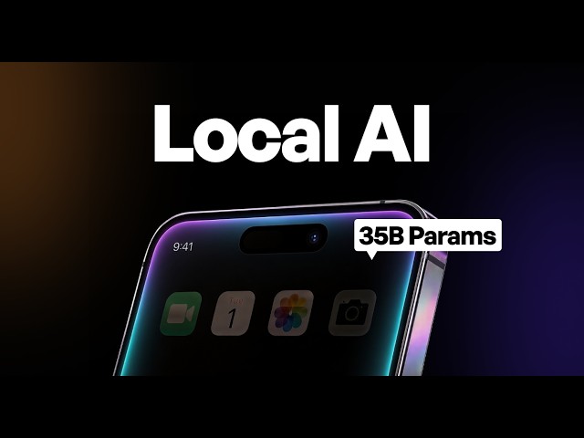 I Ran a 35B Param Model On My iPhone (Local AI)