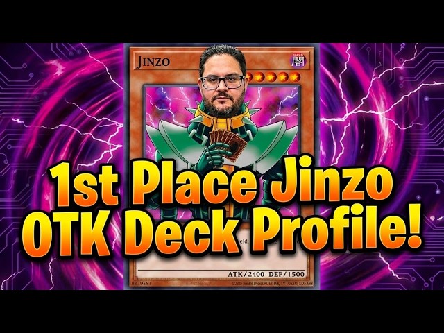 🔥Jinzo OTK 1st Place Locals Deck Profile! Kenny! Yugioh Edison Format🔥