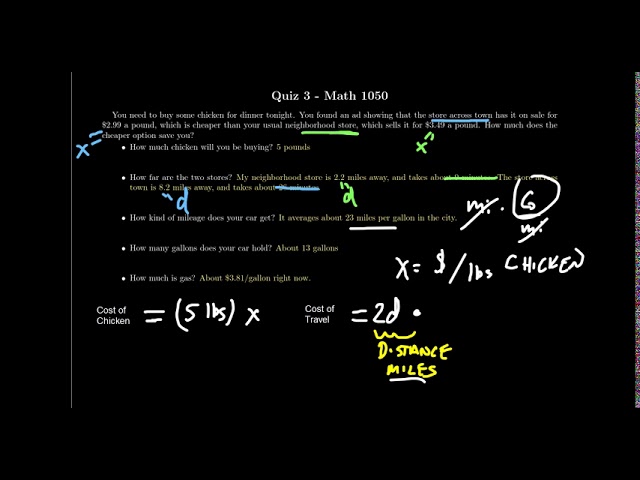 Mathematical Modeling
