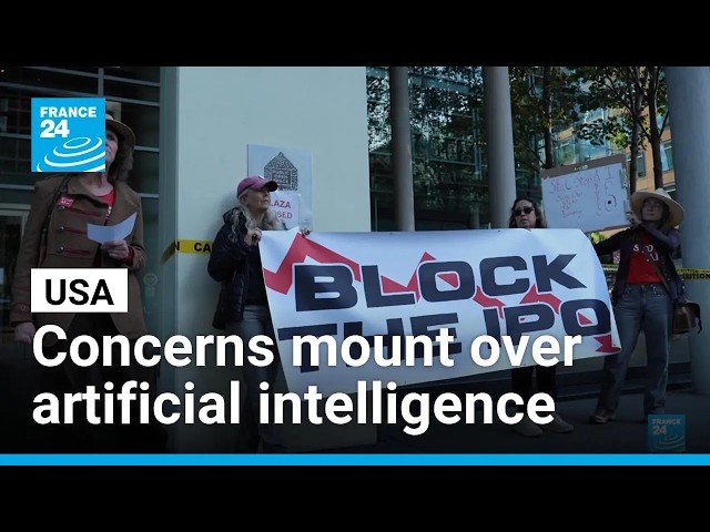 Concerns mount over artificial intelligence as Silicon Valley sees AI boom • FRANCE 24 English
