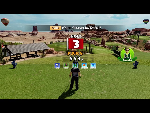 Online Open Course - Vortex Valley - Everybody's Golf (2017) PS4