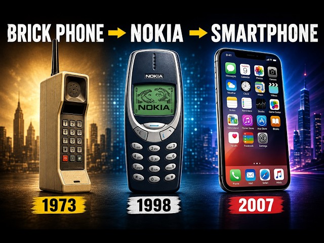 Before Smartphones, Mobile Phones Were BRICKS [Vaulted Origins]